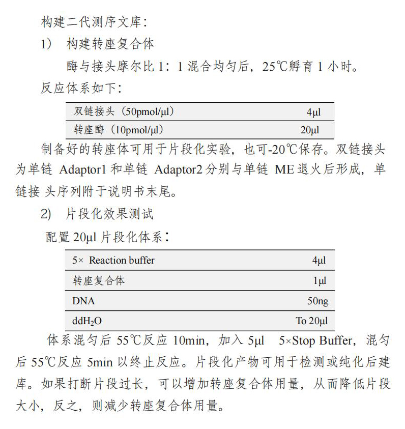 NGS Tn5 Transposase應用實例